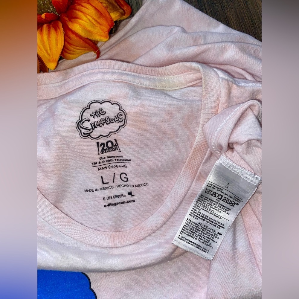 🌻5/$25🌻OLD NAVY The Simpsons Tie-Dye Graphic T-
Shirt | LARGE | - Picture 5 of 5
